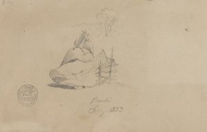 Eine Ziege in Pandi, Kolumbien von Frederic Edwin Church